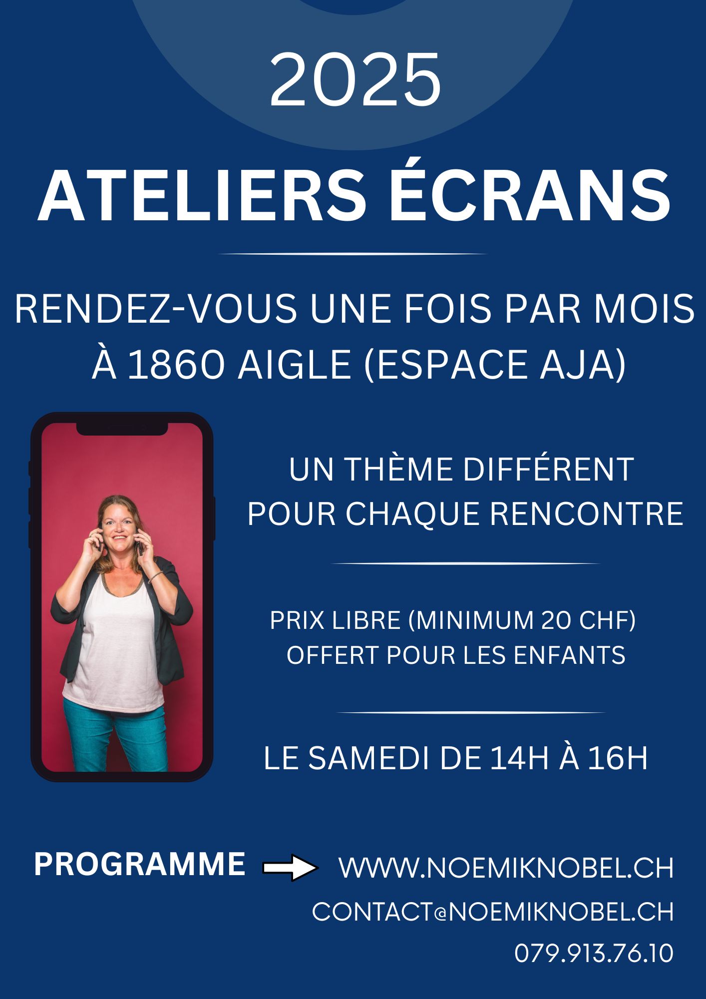 affiche atelier écrans aigle (a4)